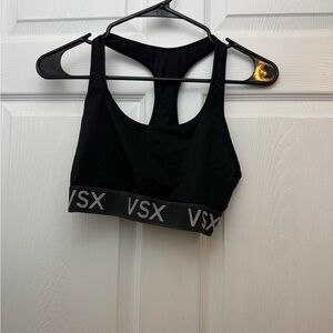 VSX Black Racerback Sports Bra